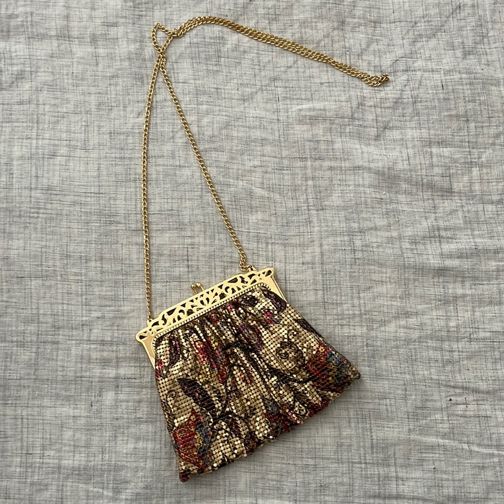Vintage Whiting and Davis mesh evening bag